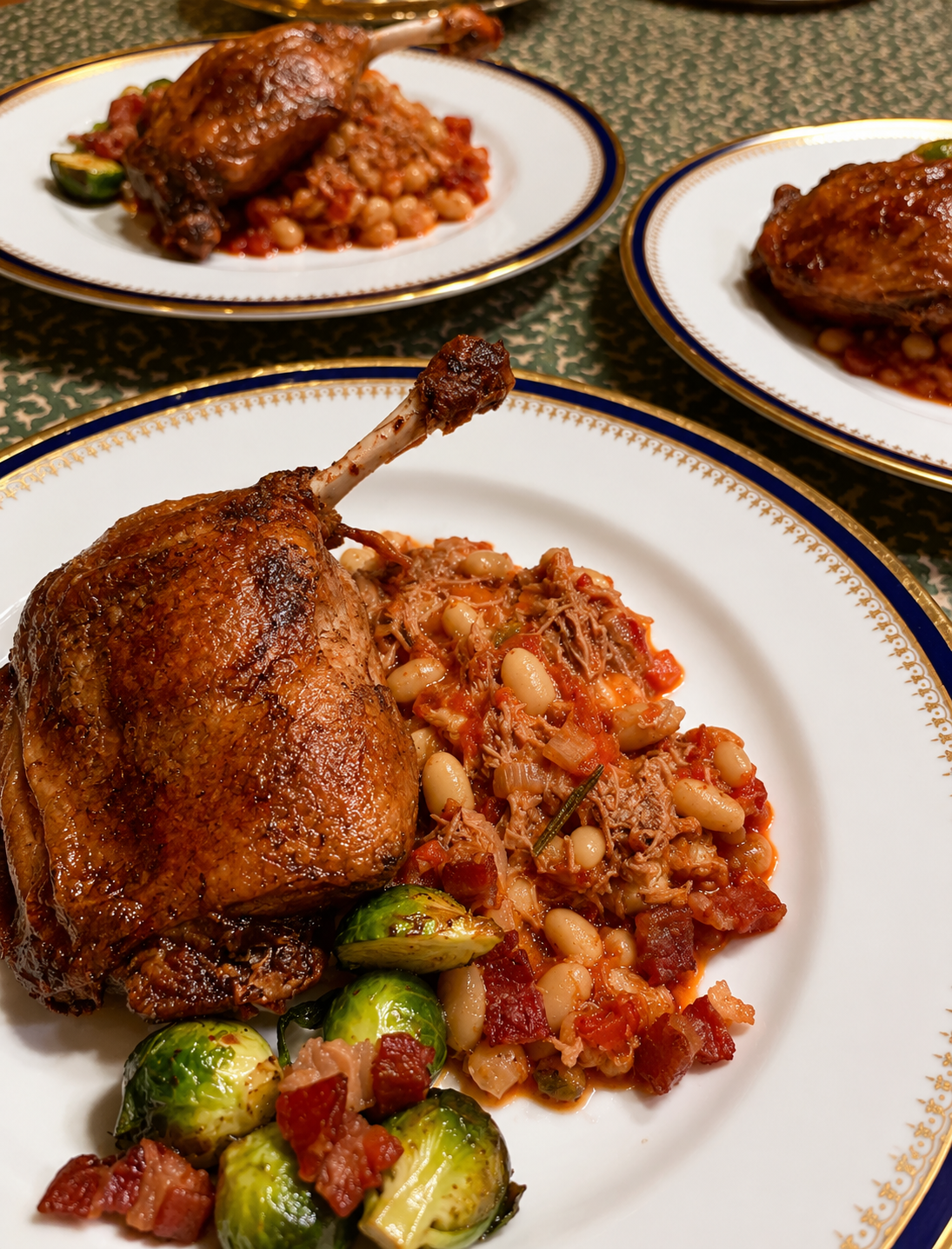 Confit duck