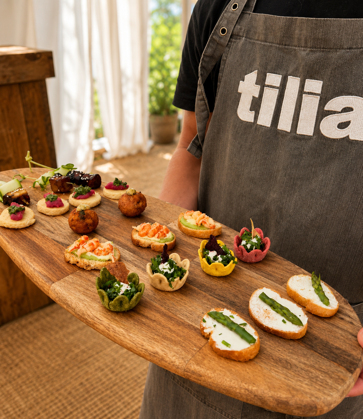 Canapé selection